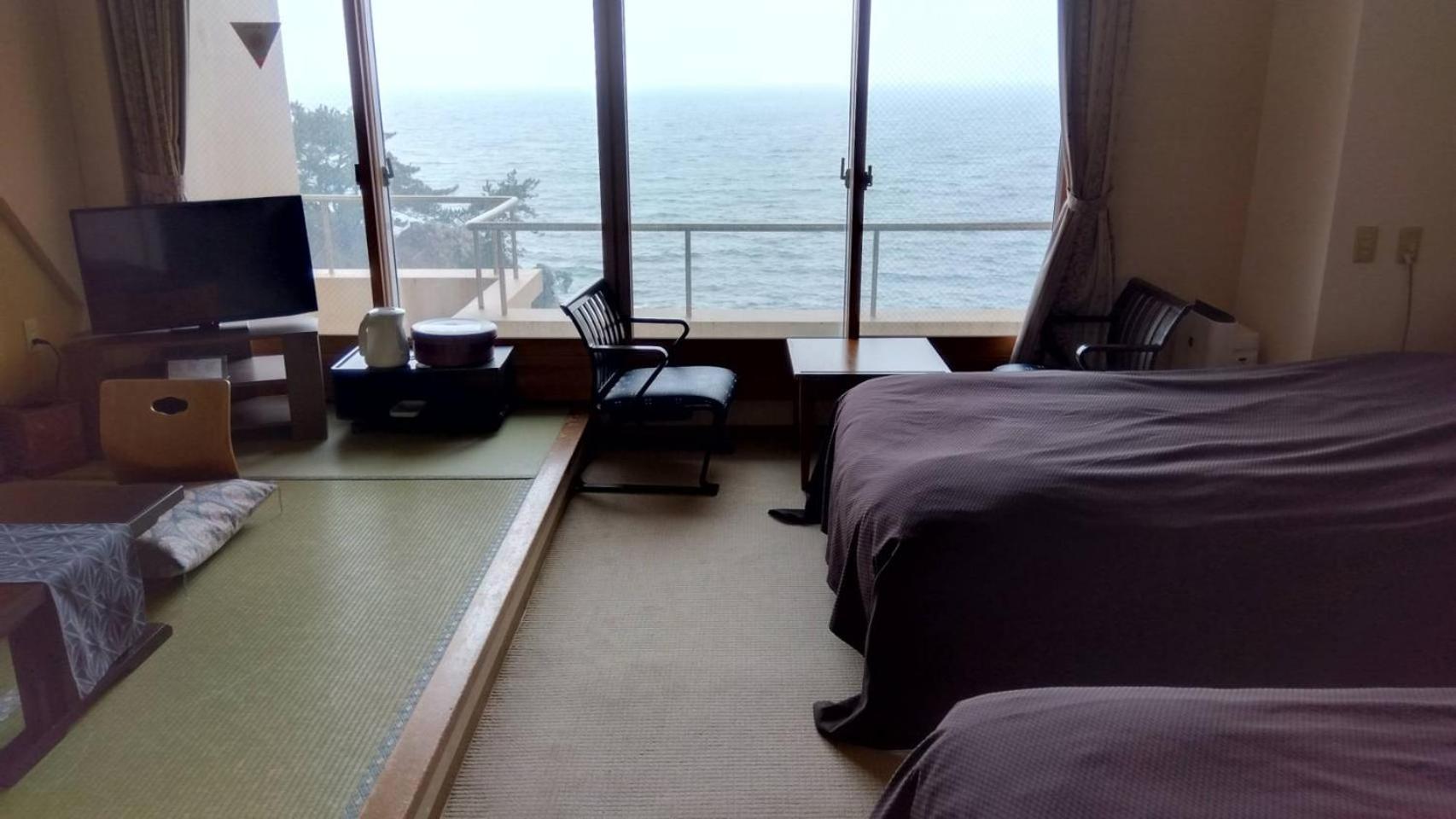 Hotel Yura Onsen Yaotome Tsuruoka Zewnętrze zdjęcie